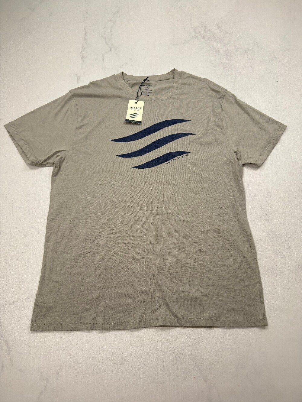 United By Blue T Shirt Gray 2010s Minimalist - Mens XXL NWT